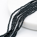 Шпинель граненая бусины, размер около 2 мм, цена за нить 38 см