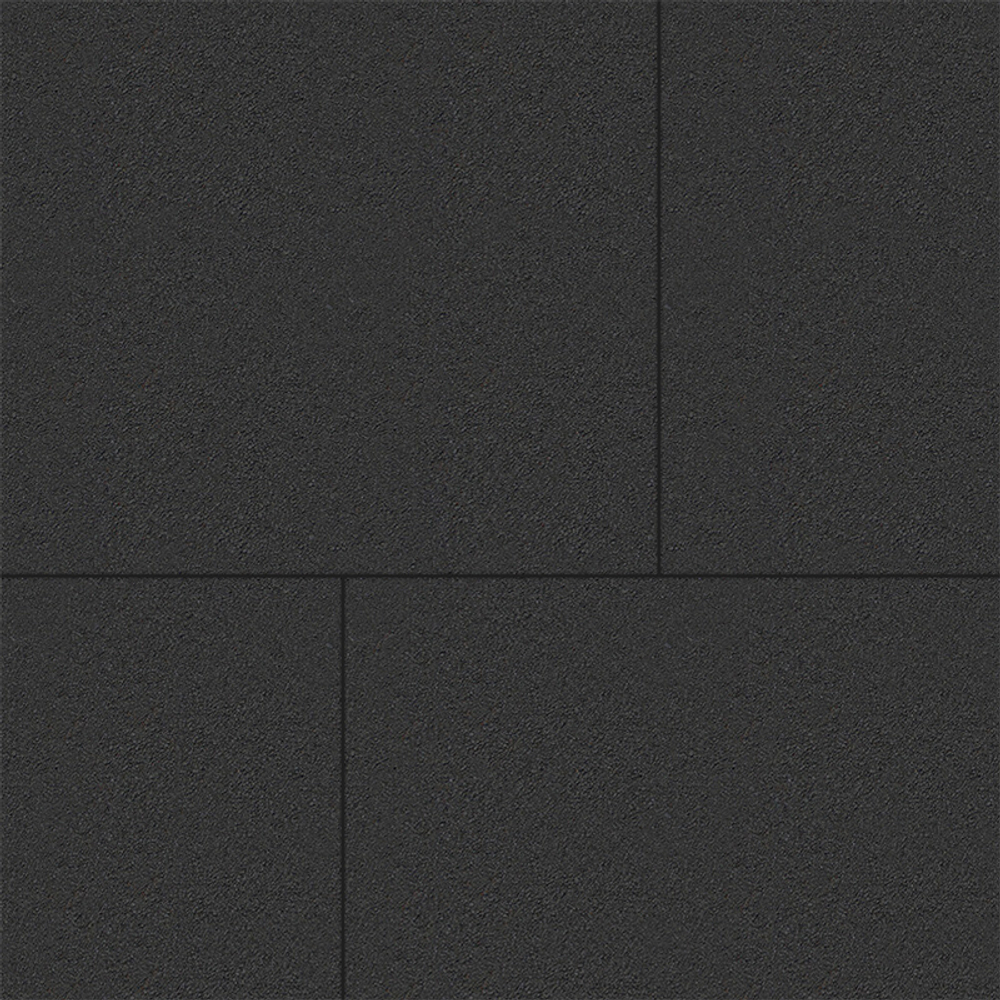 Тротуарная плитка КВАДРАТ 600х600 мм - Стандарт Черный