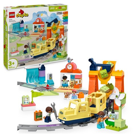 LEGO DUPLO Town - Большой интерактивный городской поезд 10428