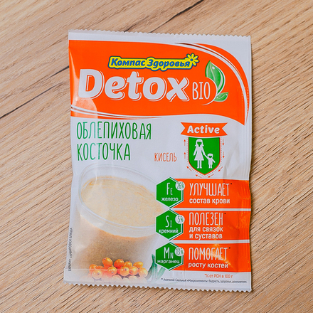 Кисель детокс облепиховая косточка