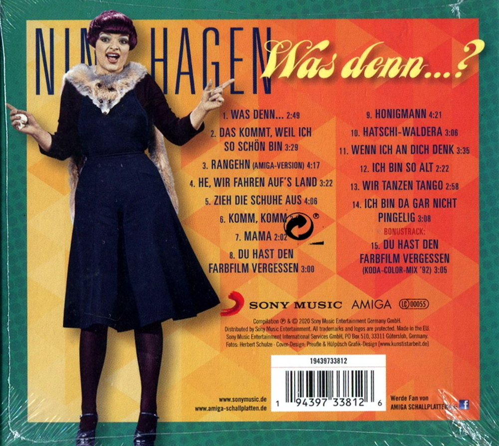 Nina Hagen / Was Denn? (CD)