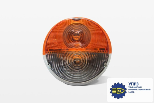 Рассеиватель поворота /УАЗ/ бело-желт. перед. (УПРЗ)