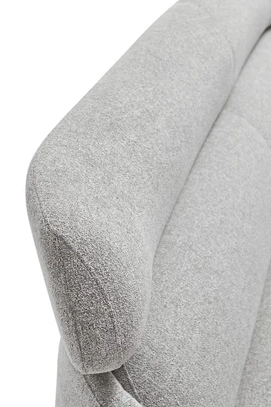 Трехместный диван Forge серый