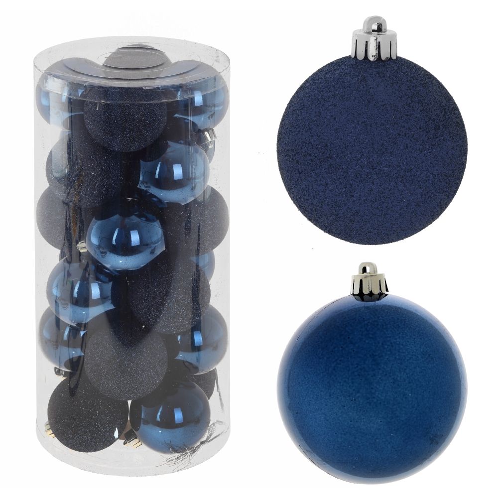 GAEM Набор из 24шт Украшение новогоднее "Шар", D 6 см, L14 W14 H31 см