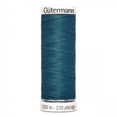 Нить Sew-All 200 м, Gutermann, 223 лазурно-бирюзовый