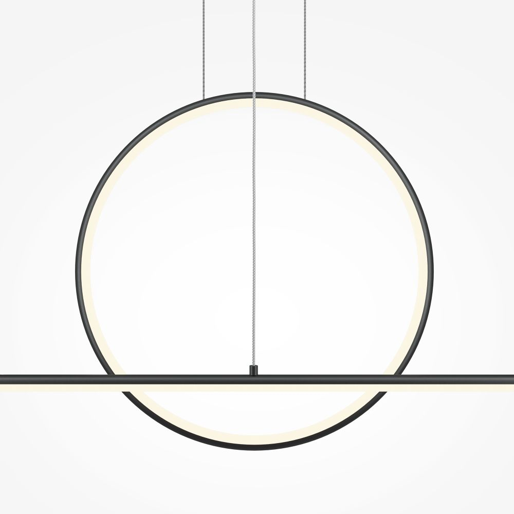 Подвесная люстра Maytoni Halo MOD247PL-L49BK
