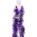 Мишура «Восточный шик» 2 м 9 см, Фиолетовый