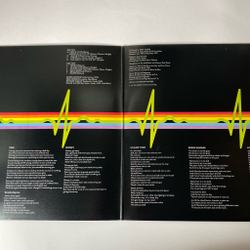 Винтажная виниловая пластинка LP Pink Floyd The Dark Side Of The Moon (Japan 1973) (No Obi) (Буклет, Плакат, Открытка) 1 Пресс