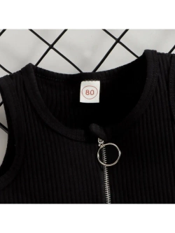 Комбинезон летний в рубчик