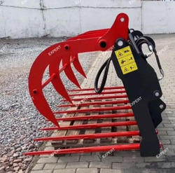 Захват для сена компоста на Телескопический погрузчик New Holland