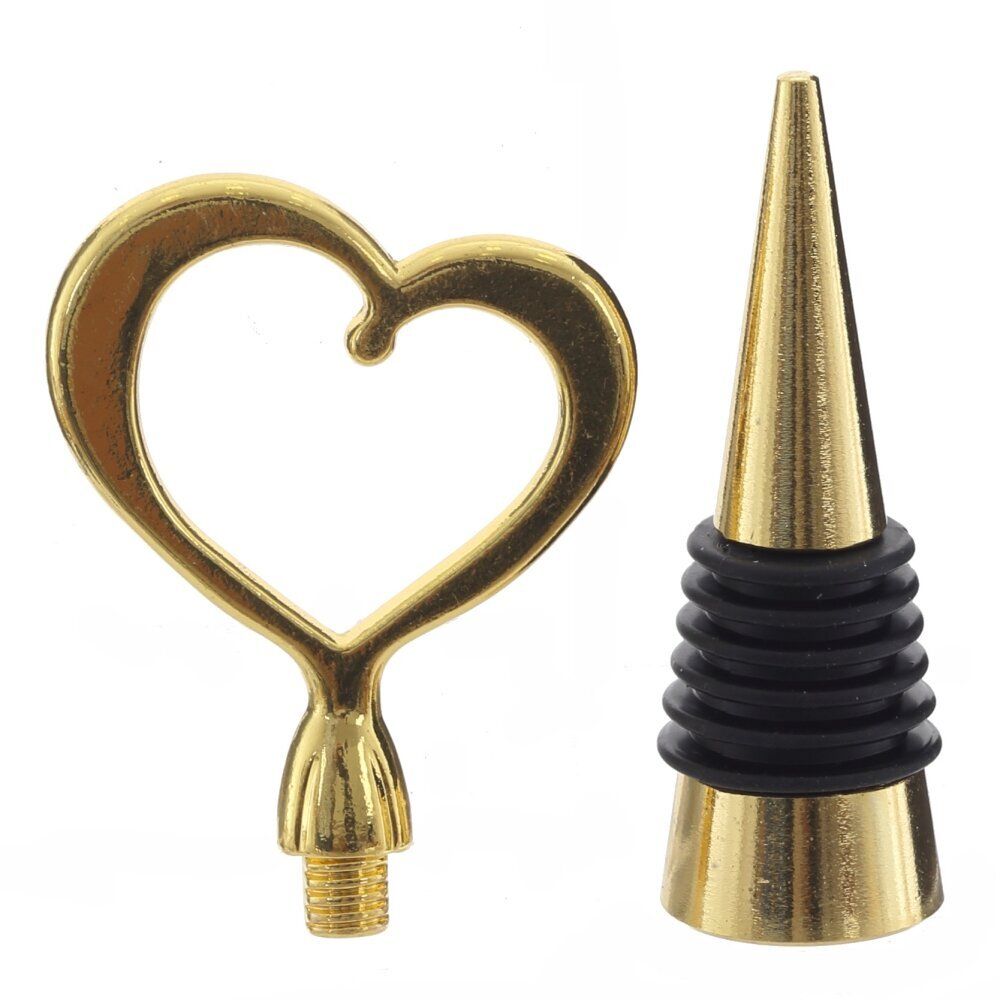 GAEM Набор: пробка для бутылки и декор для бокалов, L9 W3 H14 см