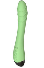 Le Frivole Altas – вибратор для точки G, изогнутый, силиконовый, салатовый