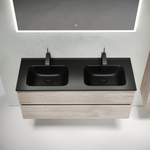 Тумба подвесная под раковину Sancos Urban дуб галифакс натуральный, 1190х450х550