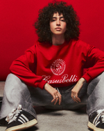 Свитшот Live Loud красный