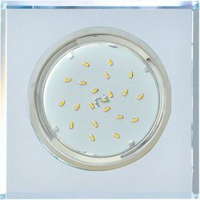 Ecola GX53-H4 светильник Стекло Квадрат