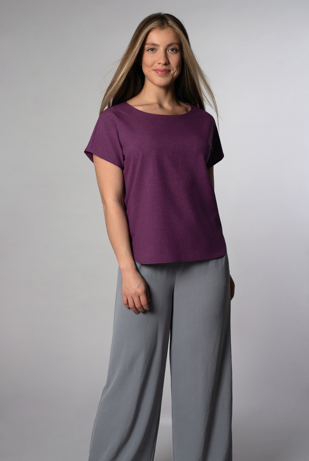 Блузка женская 3256ЗПк, Лаванда #259Л093256зпк