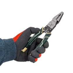 Плоскогубцы комбинированные для снятия изоляции 215мм RockForce RF-611M215