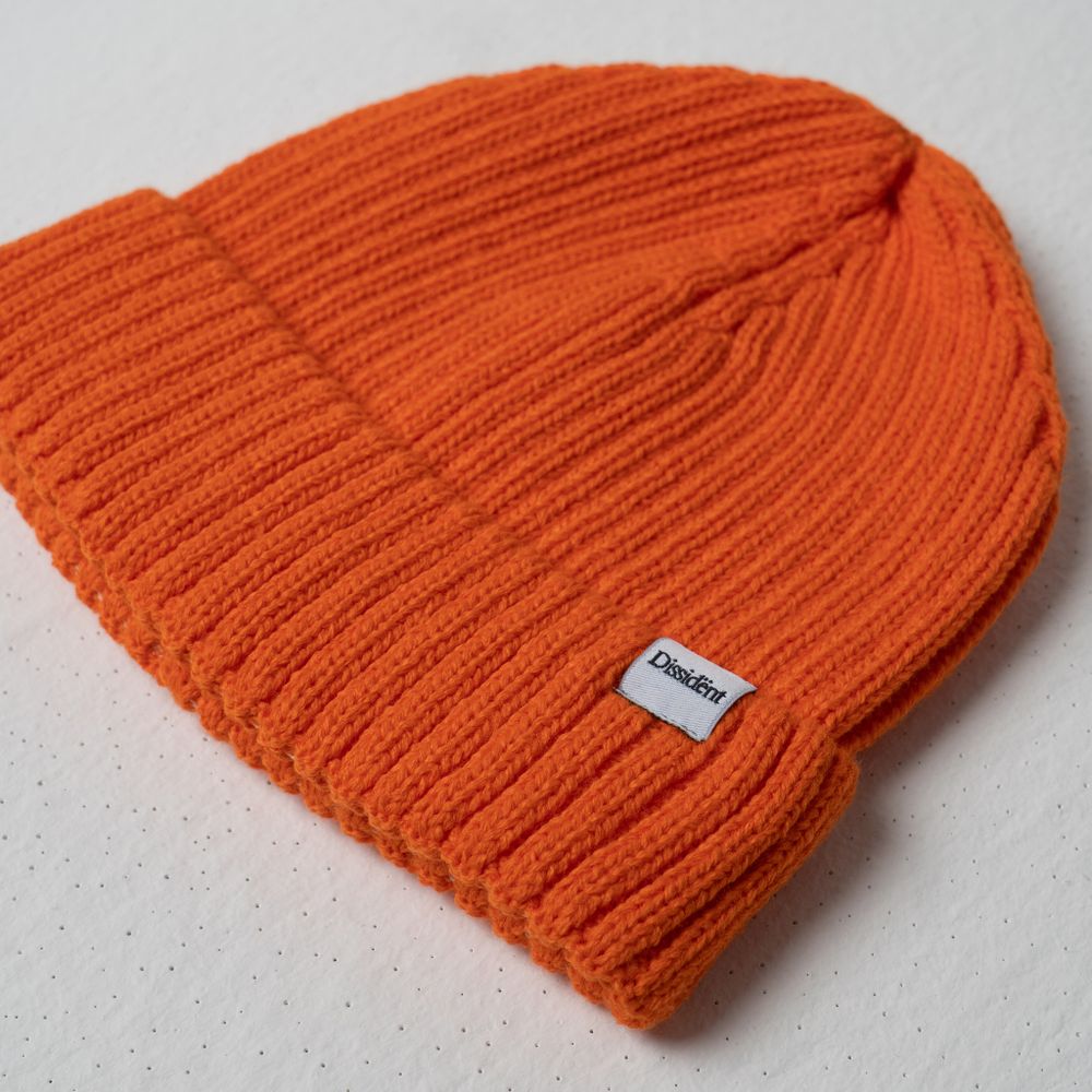 Шапка Dissident "Basic Logo" Оранжевая