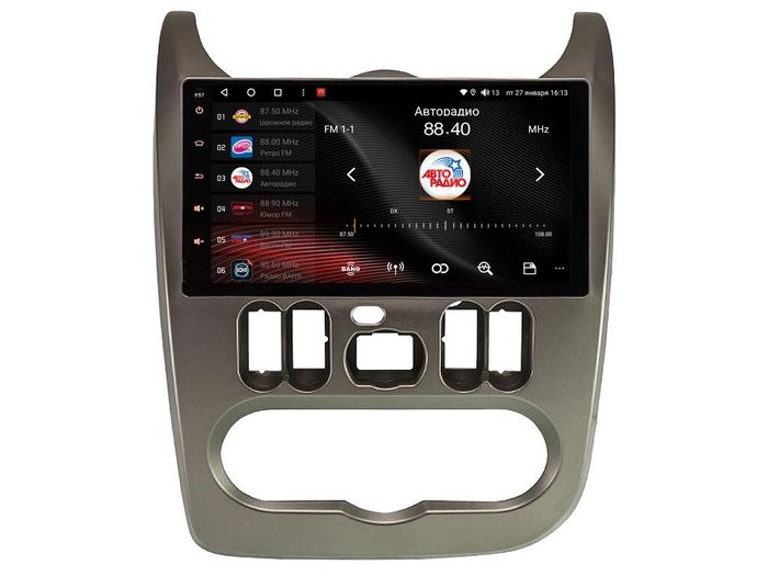 Магнитола для Renault Sandero 2010-2014 - Vaycar VA63-0753 на Android 13, Быстрая, 4G SIM-слот