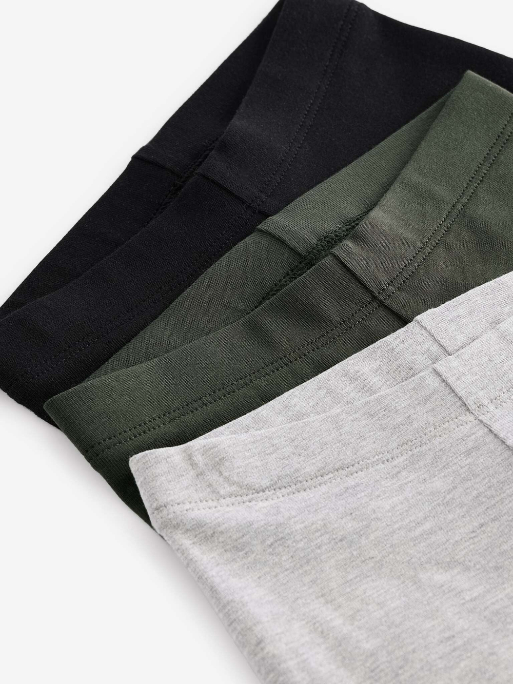 Велосипедки для мальчика Next K72-182, 3 шт., Серый, Хаки, Черный