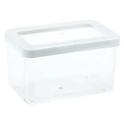 Емкость для сыпучих продуктов СТЕП 1,1 л 16х9,5см Белый