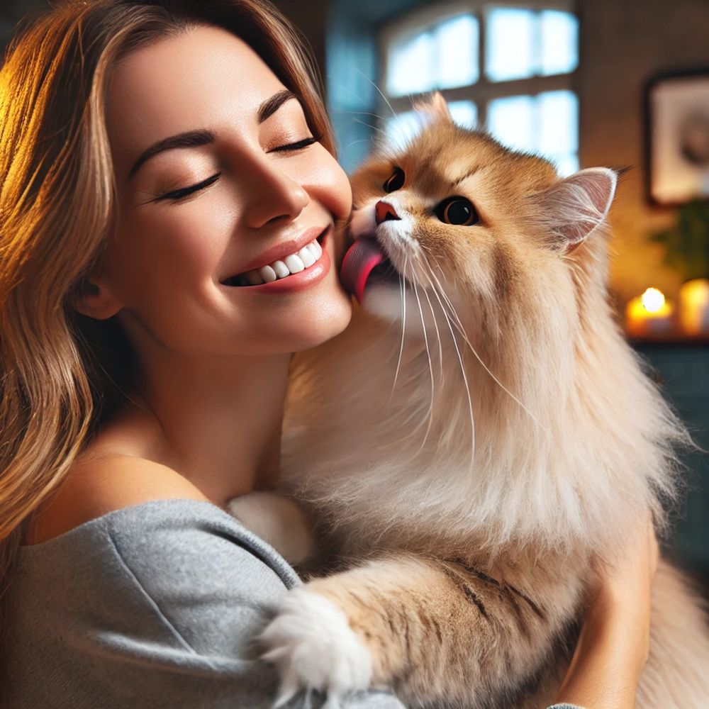 Почему твой питомец тебя облизывает?