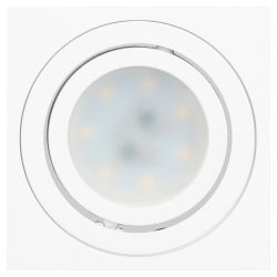 Светильник настенно-потолочный спот ЭРА OL22 WH MR16/GU10, белый, поворотный