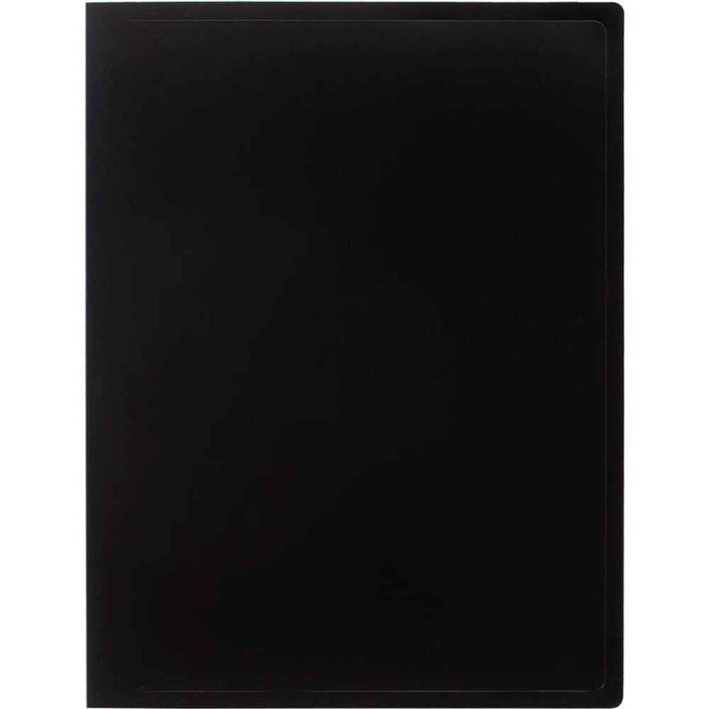 Папка со 80 вкладышами Attache А4, 35мм, 600мкм, пластик, черная