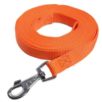 Поводок нейлоновый для собак "Эталон" S, оранжевый, 20*2000мм, Gamma