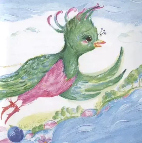 Модница птичка. Книжка-малышка