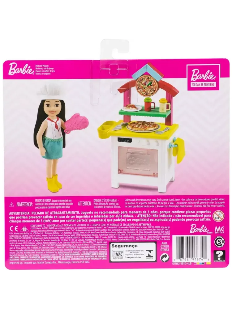 Набор Barbie Челси Пицца-шеф GTN63