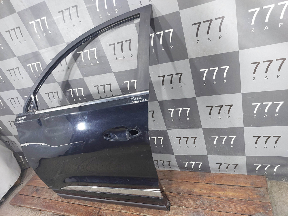 Дверь передняя левая Chery Tiggo 8 Pro 20-нв Б/У Оригинал 928000078AADYJ