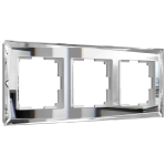 Рамка на 3 поста Diamant (зеркальный) W0031220
