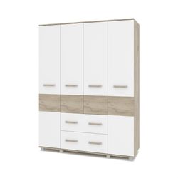 Шкаф четырехстворчатый "Виора" В43, ЛДСП, MODERN