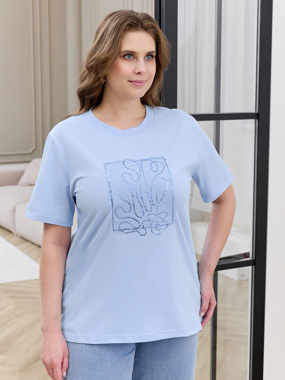 Футболка Соло-2 Виотекс ГОЛУБОЙ