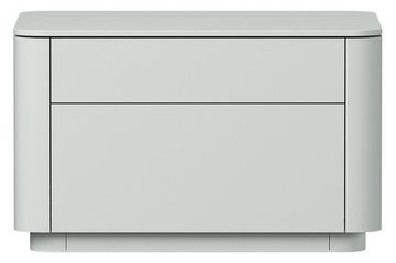 Тумба прикроватная Tammi 2 ящика ширина 60 см (светло-серый)