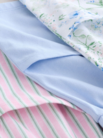 Шорты для девочки Next E61-339, 3 шт., Розовый, Голубой