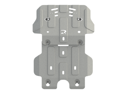 Усиленная защита картера двигателя (6 мм, алюминий) для Toyota Hilux 2015- (V = 2.4TD MD; 2.8TD AT) Sheriff.24.4131