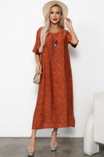 Платье Элиза (терракот) Р11-1219 Nikol