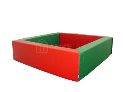 Квадратный сухой бассейн (215х215х60)