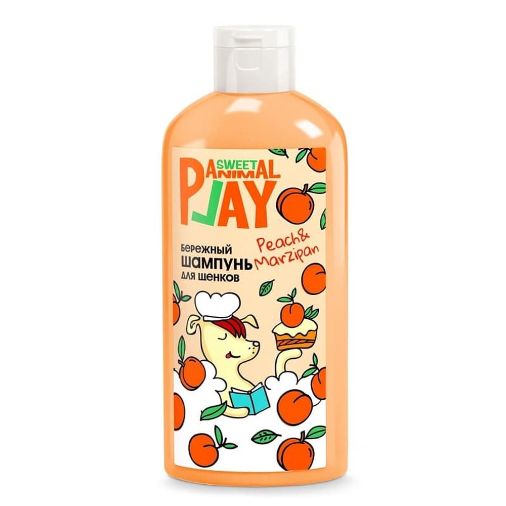 Animal Play SWEET: шампунь Персиковый марципан Бережный для щенков, 300мл AP05-00960 Animal Play SWEET: шампунь Персиковый марципан Бережный для щенков, 300мл AP05-00960