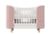 Кровать-трансформер Ellipse Kidi Soft Розовая