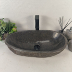 Раковина из речного камня RS-64962 60*33*15 0866