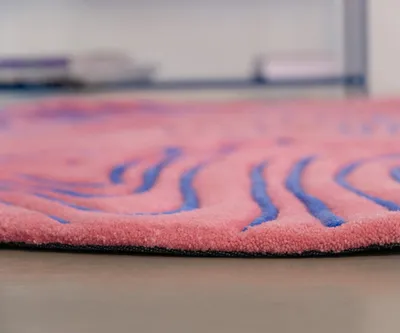 Коврик Pink and blue, 143х130 см