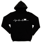 Толстовка "Пекинес - сердечный ритм"