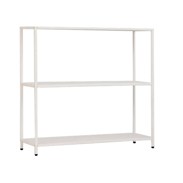 Стеллаж металлический 75х80х25, молочный