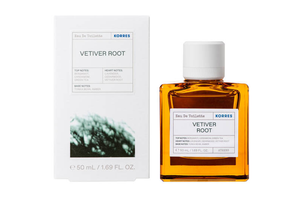 KORRES Туалетная вода с корнем ветивера для него, 50 мл