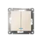 Выключатель 2-кл. СП AtlasDesign 10А IP20 (сх. 5а) 10AX с подсветкой механизм беж. SE ATN000253