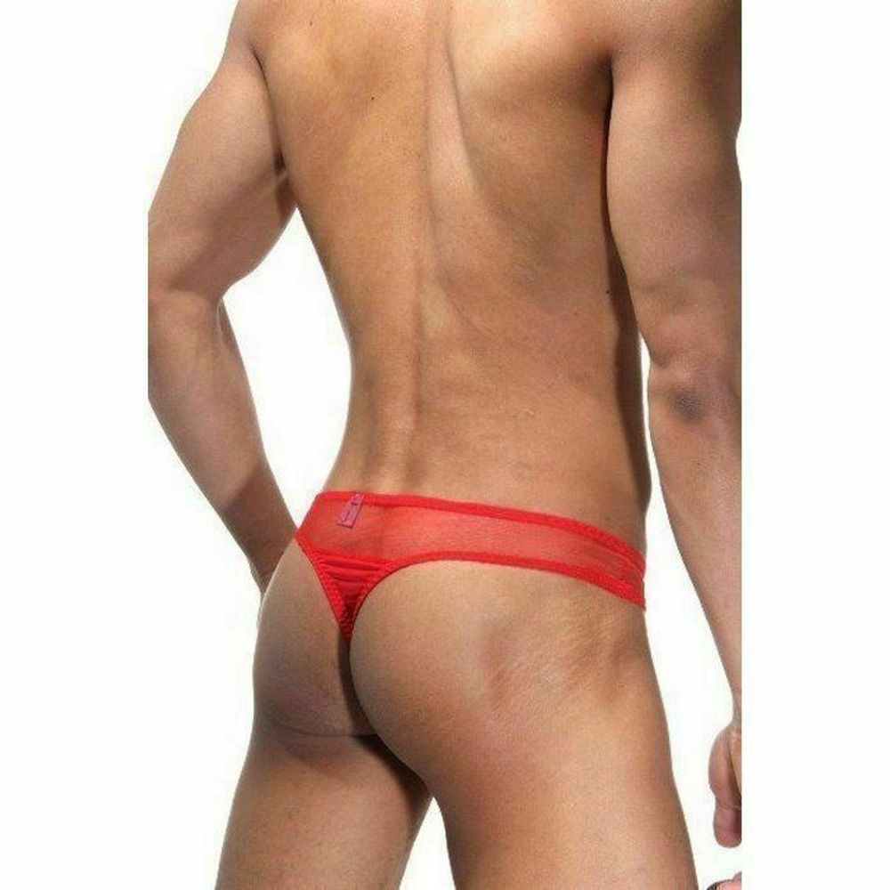 Трусы мужские тонги красные La Blinque LB15088