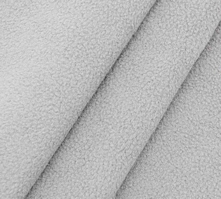 Трикотаж Флис 180 (45 х 50 см, 50 х 50 см +- 2см) цвет светло-серый (10216170/100921/0272197, Китай)